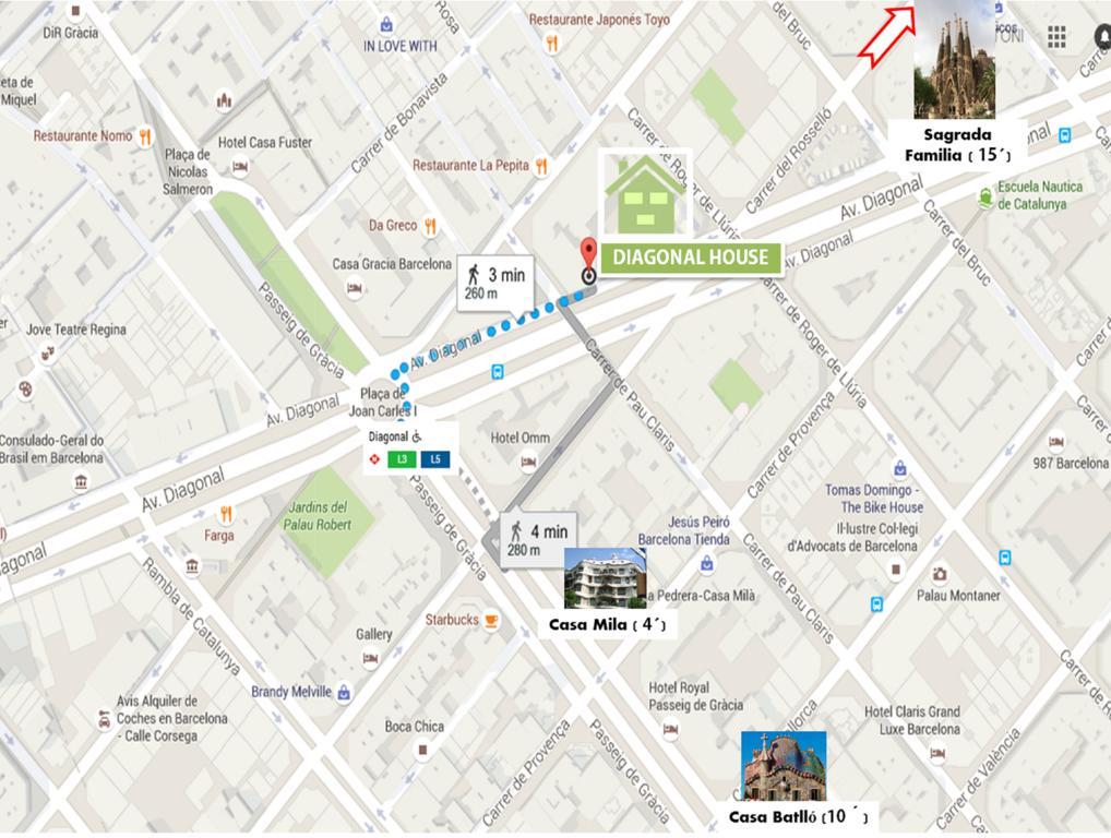 ברצלונה Diagonal House Hostel מראה חיצוני תמונה